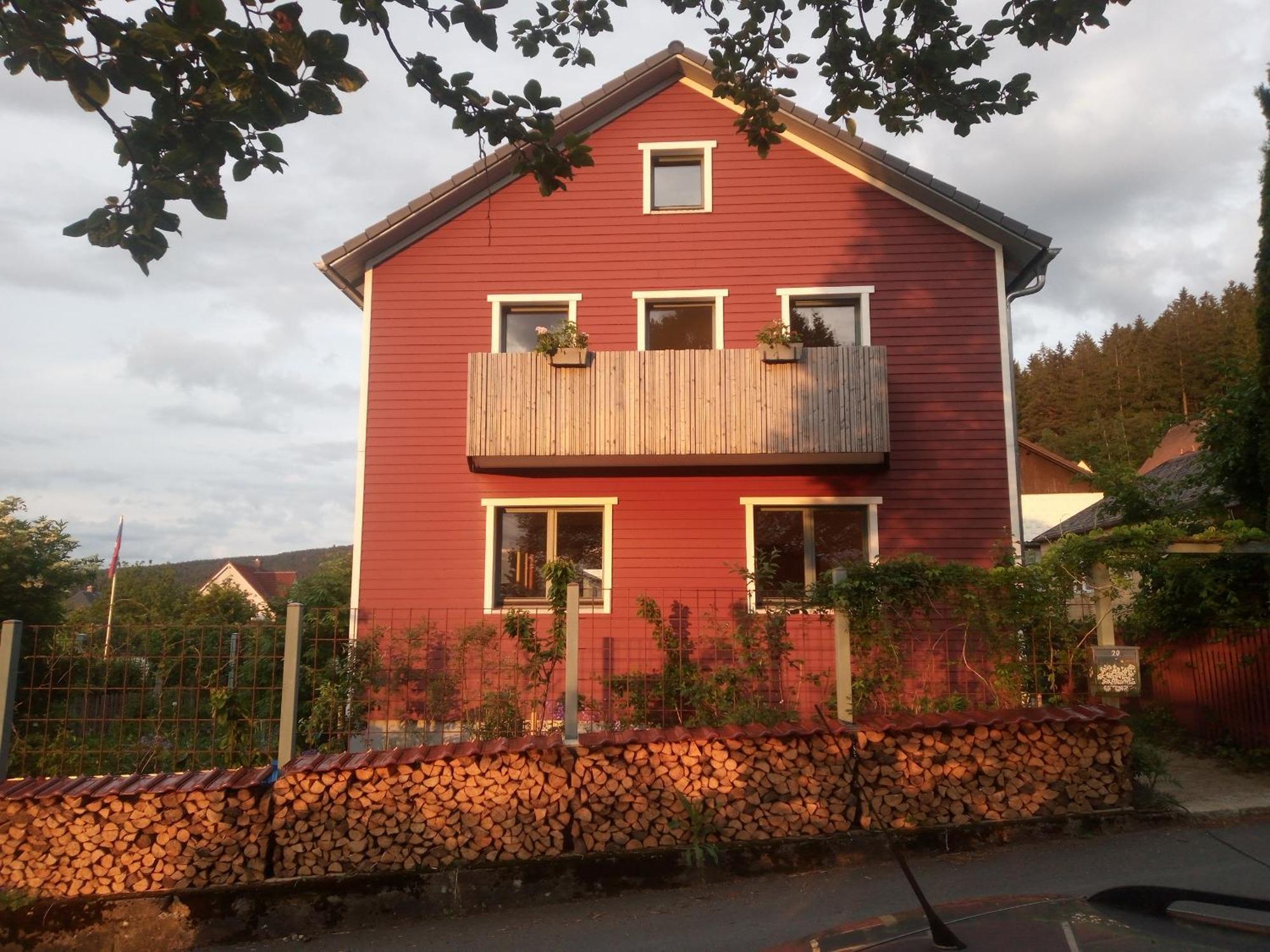 Panoramaapartment Am Ochsenkopf Bischofsgrün エクステリア 写真